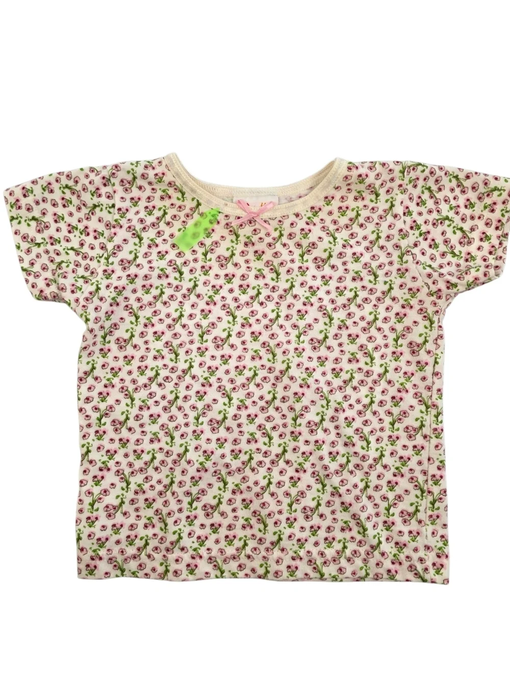 Carter’s John Lennon Yoko Ono Baby Bubble Romper Set Floral Pink 3-6M Vtg 1999